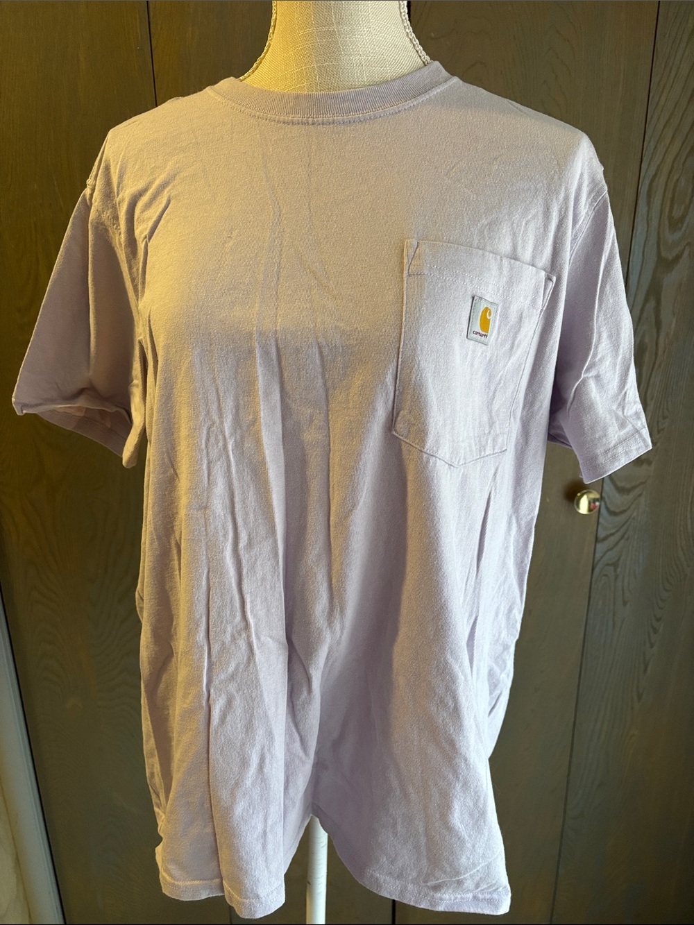 NWOT Women’s Carhartt T Shirt Loose Fit Light Purple Work Top